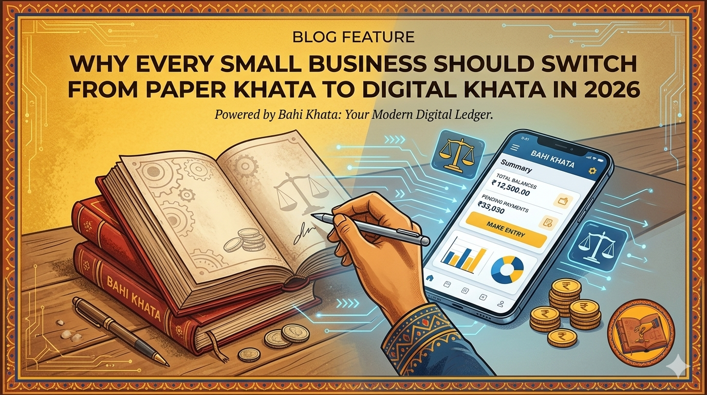 Why Every Small Business Should Switch from Paper Khata to Digital Khata in 2026